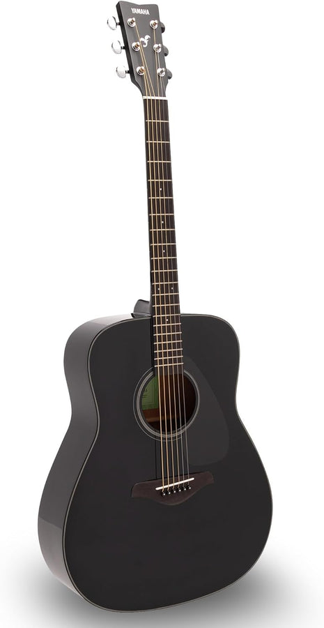 Yamaha FG800J Solid Spruce Top, Traditional Western Gloss Finish Body, 6 String Right Handed Acoustic Guitar with Rosewood Fingerboard and Bridge (Black), Dreadnought