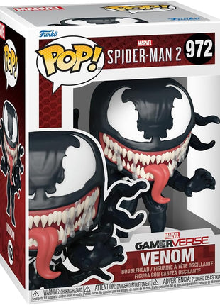 Funko POP! Games: Spider-Man 2 - Venom | Official Video Games Merch - Collectable Vinyl Figurine for Shelf Display - Birthday Gift Idea for Fans and Collectors