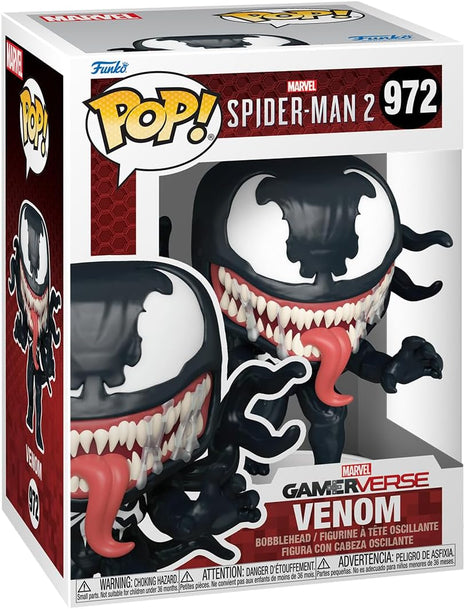 Funko POP! Games: Spider-Man 2 - Venom | Official Video Games Merch - Collectable Vinyl Figurine for Shelf Display - Birthday Gift Idea for Fans and Collectors
