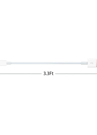AHDFWI Carplay Cable Cord Compatible with iPhone 16 17 USB A to USB C Cable for 17E 16E 17 Air/17 16 15 Pro Max ,Plus, Pro 12.9/11, 10th Gen, Air 5th/ 4th,Mini 6th Charger Car Charging Cable White