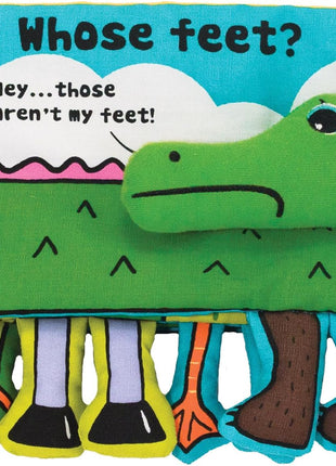 Melissa & Doug Soft Activity Baby Book - Whose Feet?