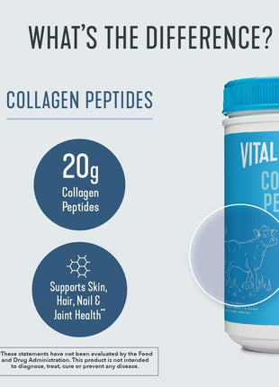 Vital Proteins Collagen Peptides Powder Unflavored 9.33 OZ Collagen Pills 120 Capsules