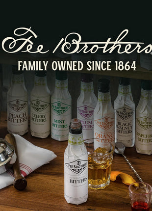 Fee Brothers West Indian Orange Cocktail Bitters, 5 fl oz (150ml) | Aromatic Cocktail Mixer & Concentrated Flavoring, Gluten Free, Vegan-Friendly