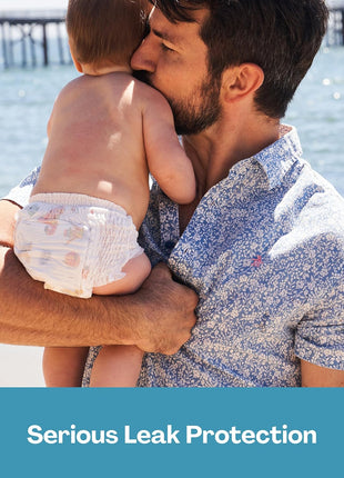 Hello Bello Premium Swim Diapers I Affordable and Eco-Friendly Disposable Swim Dipes for Babies and Kids I Size Medium