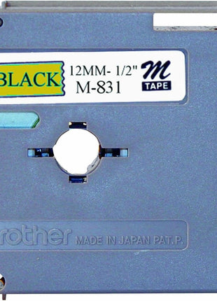 Brother BRTM831 - Brother P-Touch Nonlaminated M Series Tape Cartridge