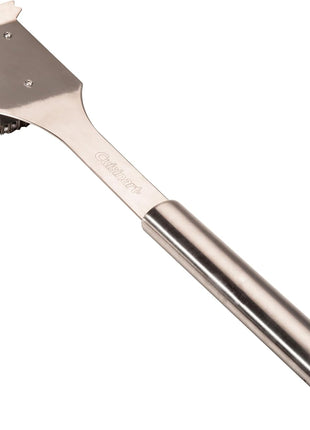 Cuisinart Stainless Steel 16.5 inch Long Handle Grill Cleaner Brush and Scraper for BBQ, Griddle, Grills, Cookout Tool, Grill Brush for Outdoor Grills BBQ Accessories