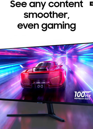 SAMSUNG 34 inch ViewFinity S50GC Series Ultra-WQHD Monitor, 100Hz, 5ms, HDR10, AMD FreeSync, Eye Care, Borderless Design, PIP, PBP, LS34C502GANXZA, 2023, Black
