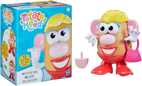 Mr. Potato Head Mrs. Potato Head Classic Toy For Kids Ages 2 and Up, Includes 12 Parts and Pieces to Create Funny Faces