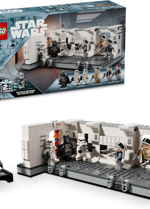 LEGO Star Wars: A New Hope Boarding The Tantive IV Fantasy Toy, Collectible Star Wars Toy with Exclusive 25th Anniversary Minifigure Clone Trooper Fives, Gift Idea for Kids Ages 8 and Up, 75387