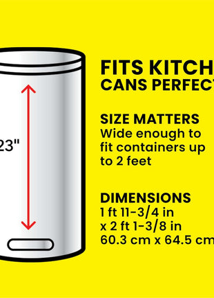 Glad ForceFlex Tall Kitchen Trash Bags, 13 Gallon, Fragrance Free, 110 Count (Package May Vary)