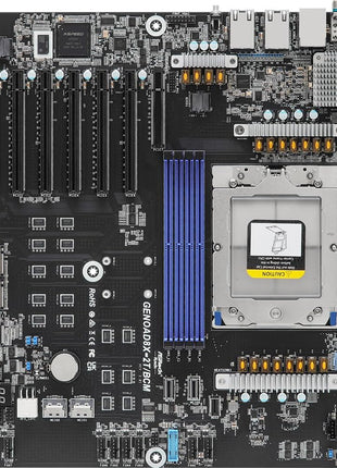 ASRock Rack GENOAD8X-2T/BCM EEB Server Motherboard Single Socket SP5 (LGA 6096) AMD EPYCTM 9004 Series Processors 7 PCIe5.0x16 Dual 10G LAN