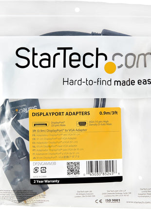 StarTech.com 3ft (1m) DisplayPort to VGA Cable