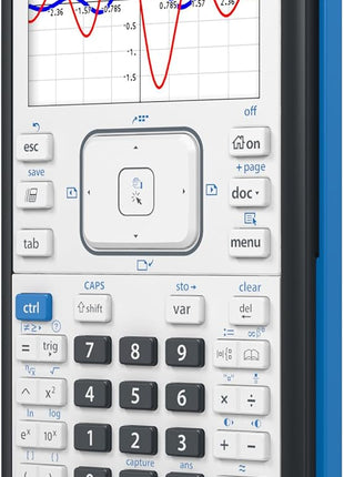 Texas Instruments TI-Nspire CX II Color Graphing Calculator with Student Software (PC/Mac) White 3.54 x 7.48