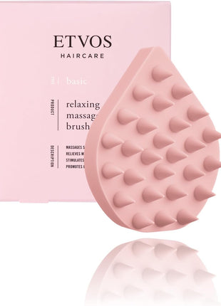 ETVOS Relaxing Massage Brush Matte Pink