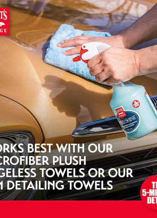 Griot's Garage Speed Shine for Car Detailing, Quick Detailer for All Exterior Surfaces, Trim and Wheels, Provides a Glossy Finish, 11146, 35 oz