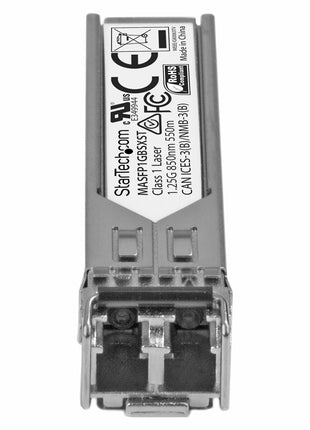 StarTech.com Cisco Meraki MA-SFP-1GB-SX Compatible SFP Module - 1000BASE-SX - 1GbE MMF Optic Transceiver - LC 550m - 850nm - DDM Cisco Meraki MS225, MX400 (MASFP1GBSXST)