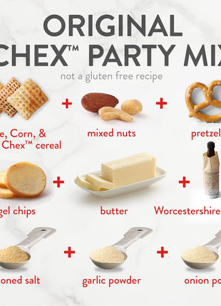 Wheat Chex Breakfast Cereal, Homemade Chex Mix Ingredient, Family Size, 19 oz