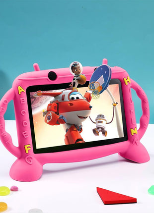 MengDash Kids Tablet,Android 11 Tablet for Kids 2-10 3GB RAM+32GB ROM (Red) | kids tablet android 11 3+32rom