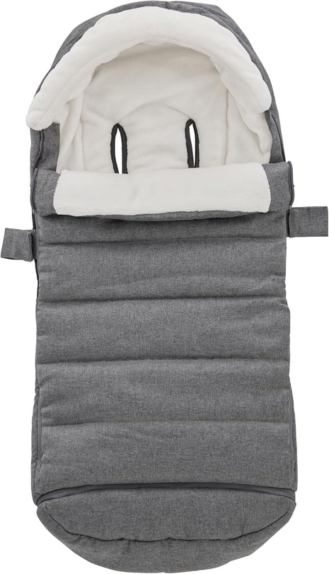 Bunting Bag for UPPAbaby Vista, V2, V3, Cruz, V2, V3 RumbleSeat, V2, V3 Ridge, Minu Strollers, Warm and Ultra-Plush Waterproof Stroller Footmuff, Extendable Winter Stroller Cover, Sleeping Bag