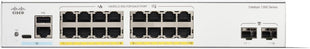 Cisco Catalyst 1300-16FP-2G Managed Switch, 16 Port GE, Full PoE, 2x1GE SFP, Limited Lifetime Protection (C1300-16FP-2G)