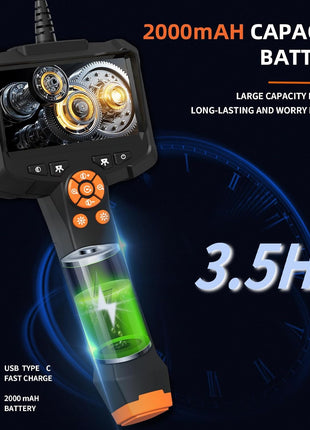 Daxiongmao Endoscope Camera with Light, 1080P HD Borescope, IP67 Waterproof Snake Camera – Ideal for Inspecting Walls, Vents, Automotive Engines, Pipes – A Great Gift Tool for Men (16.5ft)