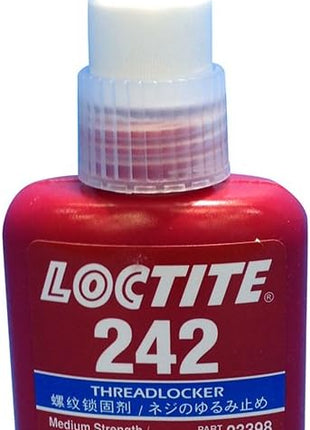 Loctite 242 Threadlocker - Blue Liquid 1.69oz Bottle