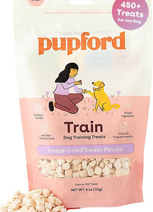 Pupford Freeze Dried Training Treats for Dogs & Puppies, 475+ Three Ingredient Bites (Beef Liver, 4 oz)