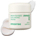 Innisfree Green Tea Seed Hyaluron Cream 50ml - Genuine Product Moisturizer Water-rich Oily Skin Dry Skin Combination Skin Dryness Korean Cosmetics
