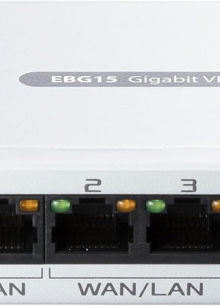 ASUS ExpertWiFi EBG15 Gigabit VPN Wired Router, up to 3 WAN ethernet Ports + 1 USB WAN, IPS Intrusion Prevention, Layer 7 Firewall, Commercial-Grade Network Security, Remote Management with App