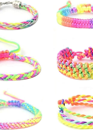 1mm Stretchy Bracelet String, Sturdy Rainbow Elastic String Elastic Cord for Jewelry Making, Necklaces, Beading and Crafts