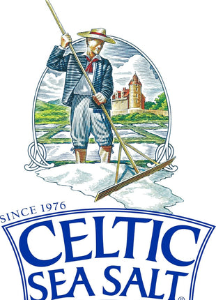Fine Ground Celtic Sea Salt  - 16 Ounce (Pack of 1) Resealable Bag of Nutritious, Classic Sea Salt, Great for Cooking, Baking, Pickling, Finishing and More, Pantry-Friendly, Gluten-Free