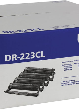Brother Genuine -Drum Unit, DR223CL, Seamless Integration, Yields Up to 18,000 Pages,Black