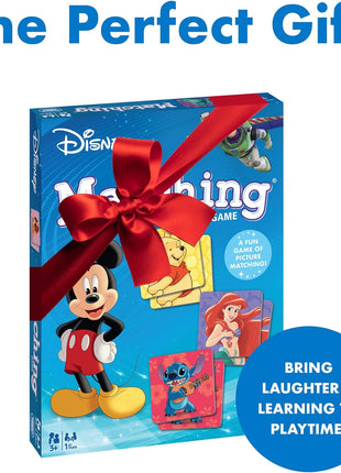 Wonder Forge Disney Matching Game - Fun Memory Game for Boys & Girls Ages 3 and Older - Featuring Classic Disney Characters - Preschool Learning Toy