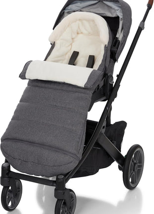 Bunting Bag for UPPAbaby Vista, V2, V3, Cruz, V2, V3 RumbleSeat, V2, V3 Ridge, Minu Strollers, Warm and Ultra-Plush Waterproof Stroller Footmuff, Extendable Winter Stroller Cover, Sleeping Bag