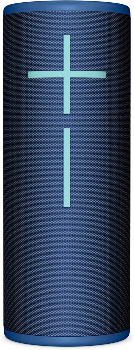 Ultimate Ears MEGABOOM 4 Portable Waterproof Bluetooth Speaker with Immersive 360-Degree Sound and Balanced Bass, Floating Speaker with 20-Hour Battery and 147ft (45m) Range - Blue