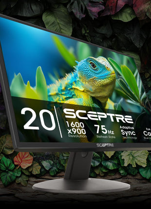 Sceptre New 20-inch Professional Monitor 1600 x 900 HDMI x2 Build-in Speakers 2025
