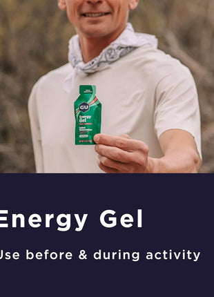 GU Energy Original Sports Nutrition Energy Gel, Vegan, Gluten Free, Kosher, and Dairy Free On the Go Energy for Any Workout, 24 Count, Assorted Flavors