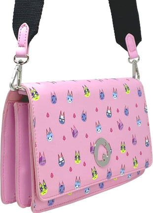 Animal Crossing New Horizons Mint Leaves Sling Bag