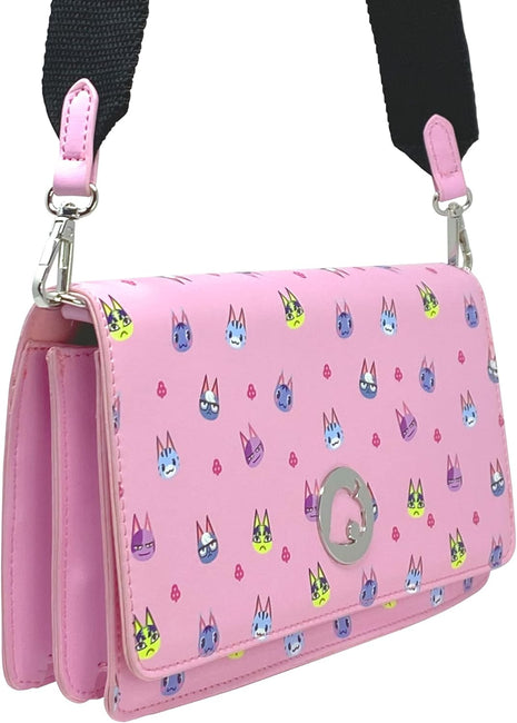 Animal Crossing New Horizons Mint Leaves Sling Bag