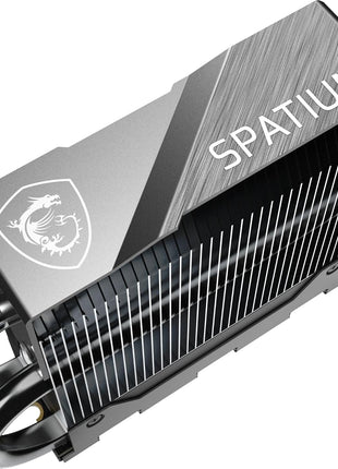 MSI Gaming SPATIUM M580 PCIe 5.0 NVMe M.2 2TB FROZR Internal SSD (PCIe Gen5, NVMe 1.4, M.2 2280, Read 14600 MB/S, Write 12700 MB/S, 2TB)