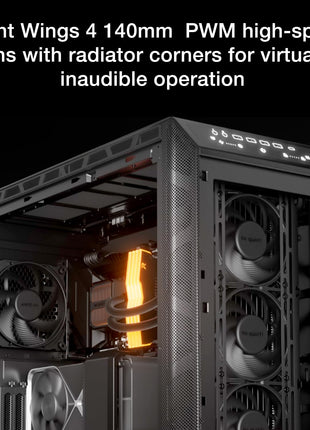 be quiet! Silent Loop 3 360mm CPU AIO Liquid Cooler | 3 Silent Wings 4 120mm PWM High-Speed Fans | Quiet Performance | 6-Pole Motor | Discreet ARGB Lighting | Refillable | Black | BW025