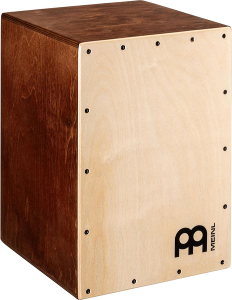 Meinl Percussion Cajon, MADE IN EUROPE — Sit-On Box Drum, Snare & Bass Tone | Baltic Birch Wood, Compact Size, Rear Sound Port, Silicone Feet — For All Skill Levels and Settings