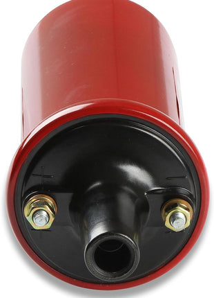 MSD 8203 Ignition Coil Blaster 2 Series (w/ballast resistor), Red, stock style ignition
