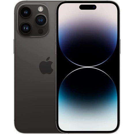Apple iPhone 14 Pro Max, 128GB, Space Black - Unlocked (Renewed)