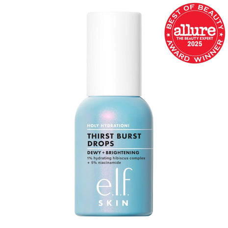 e.l.f. SKIN Holy Hydration! Thirst Burst Drops, Face Serum, 1 oz