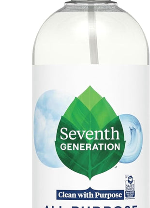 Seventh Generation All Purpose Cleaner, Free & Clear, Cuts Grease, 23 Fl Oz