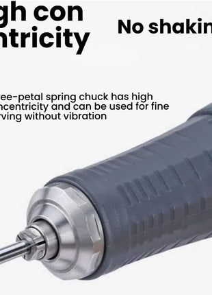 35K RPM Micromotor Handle, H37L1 Micro Motor for Lab, Jewelry, Ceramics, Silicone, Glasswork, Artware, Woodcarving