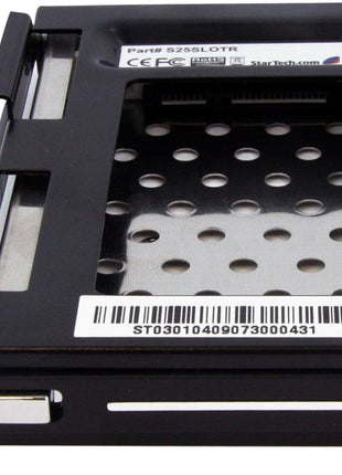 StarTech.com 2.5in SATA Removable Hard Drive Bay for PC Expansion Slot - Storage bay adapter - black , TAA (S25SLOTR)