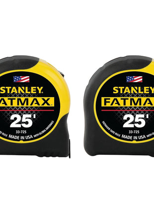 Stanley FMHT74038A FatMax 25 Foot Tape Measure 2PK