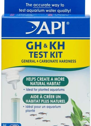 API GH & KH TEST KIT Freshwater Aquarium Water Test Kit, 2.5 oz.